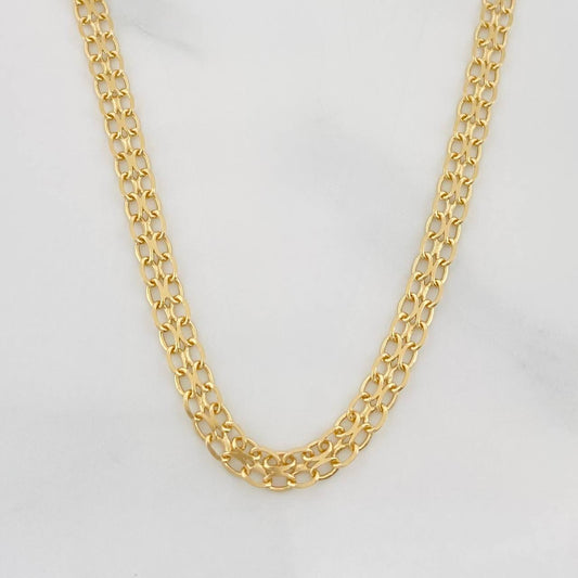 Bismark Chain 7g / 24 in / 3mm Yellow Gold 18K