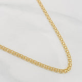 Bismark Chain 7g / 24 in / 3mm Yellow Gold 18K