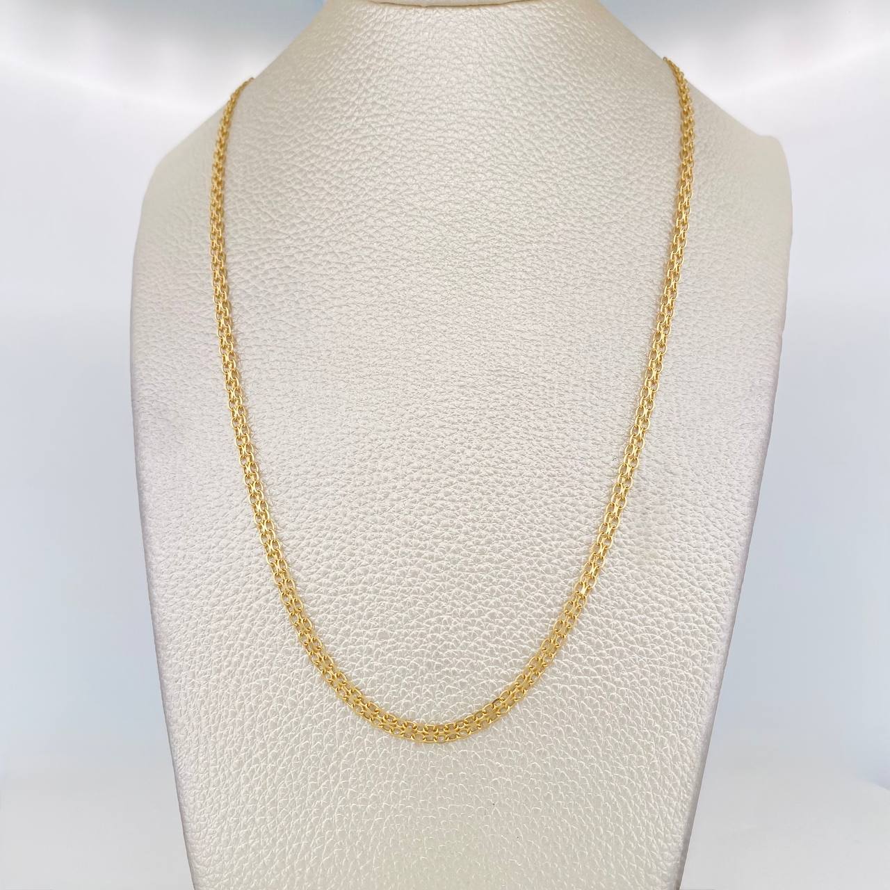 Bismark Chain 7g / 24 in / 3mm Yellow Gold 18K