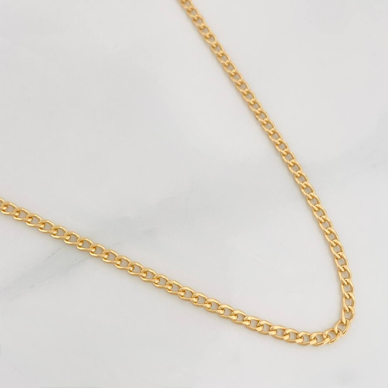 Cuban Links 2.4g / 20 in / 1.7mm Yellow Gold 18K