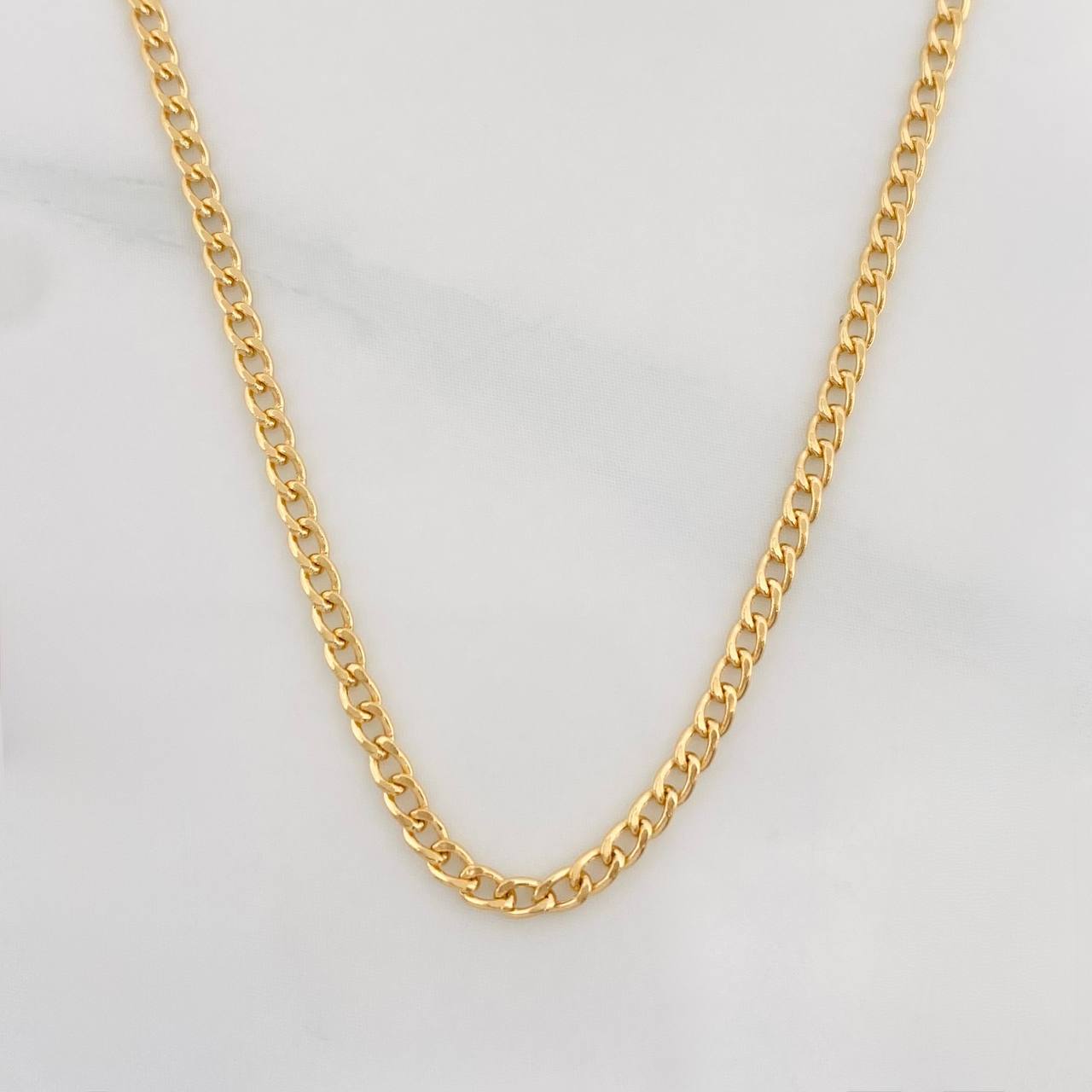 Cuban Links 2.4g / 20 in / 1.7mm Yellow Gold 18K