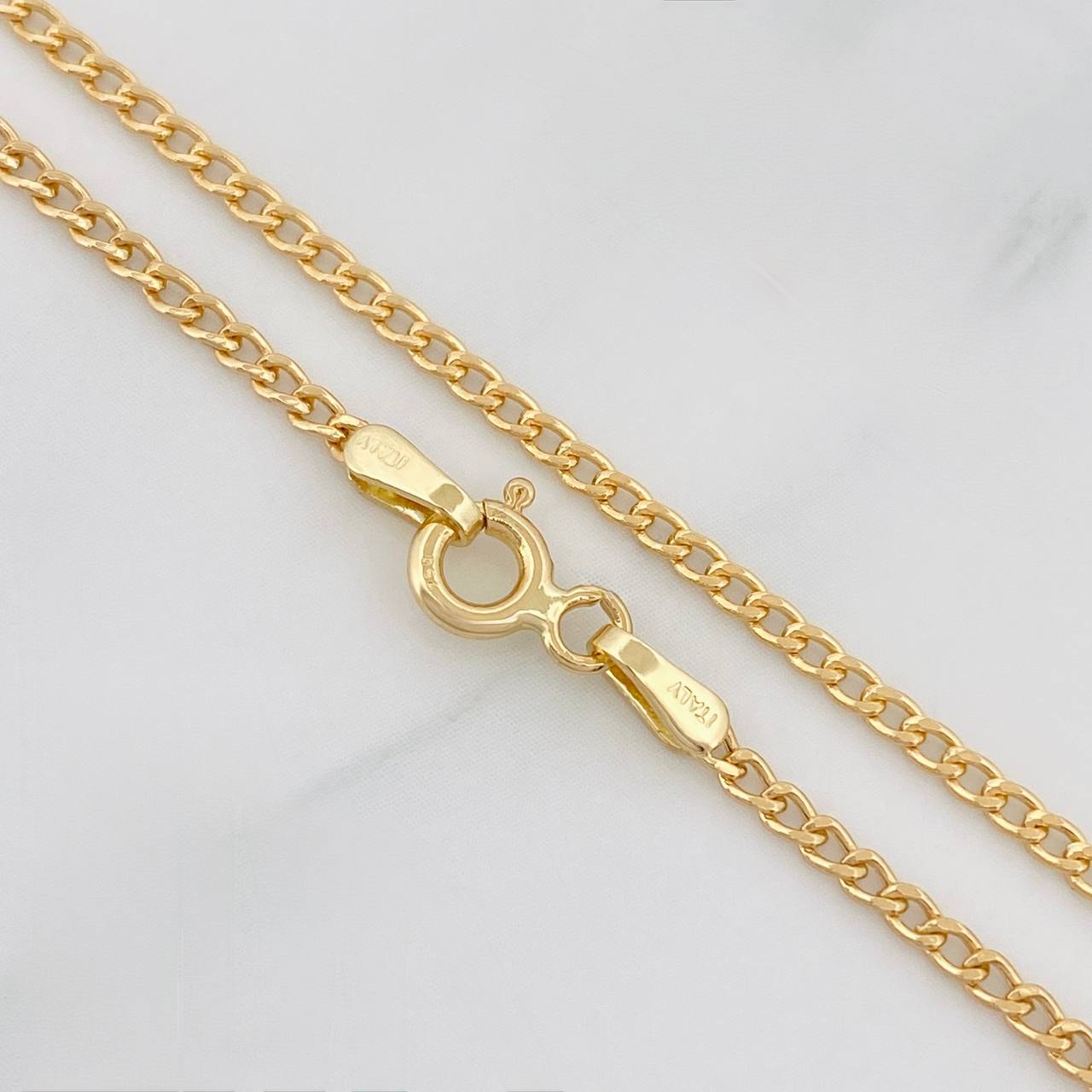 Cuban Links 2.4g / 20 in / 1.7mm Yellow Gold 18K