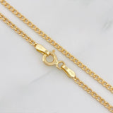 Cuban Links 2.4g / 20 in / 1.7mm Yellow Gold 18K
