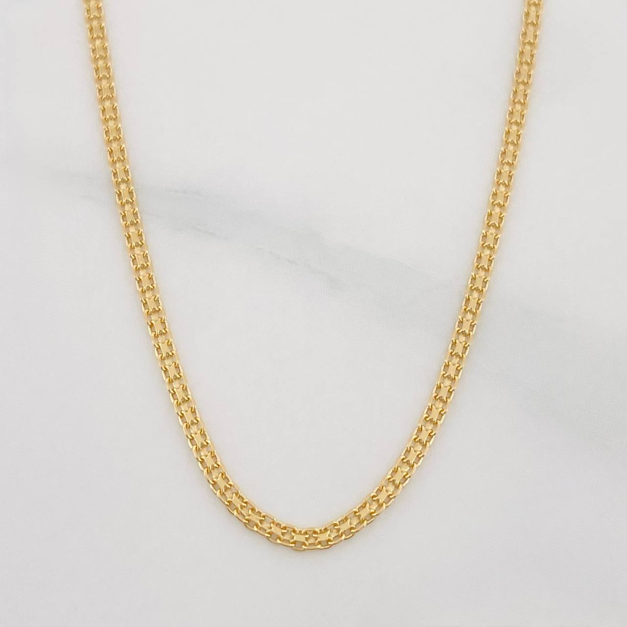 Bismark Chain 3.3g / 24 in / 1.6mm 18K Yellow Gold