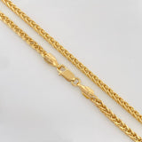 Franco Chain 6.5g / 24 in / 2.4mm 18K Yellow Gold