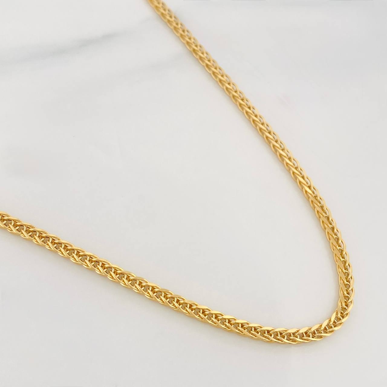 Franco Chain 6.5g / 24 in / 2.4mm 18K Yellow Gold