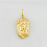 Dije Rostro Cristo 1.65g / 1 1/4 in Oro Amarillo 18K