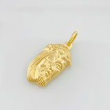 Dije Rostro Cristo 1.65g / 1 1/4 in Oro Amarillo 18K