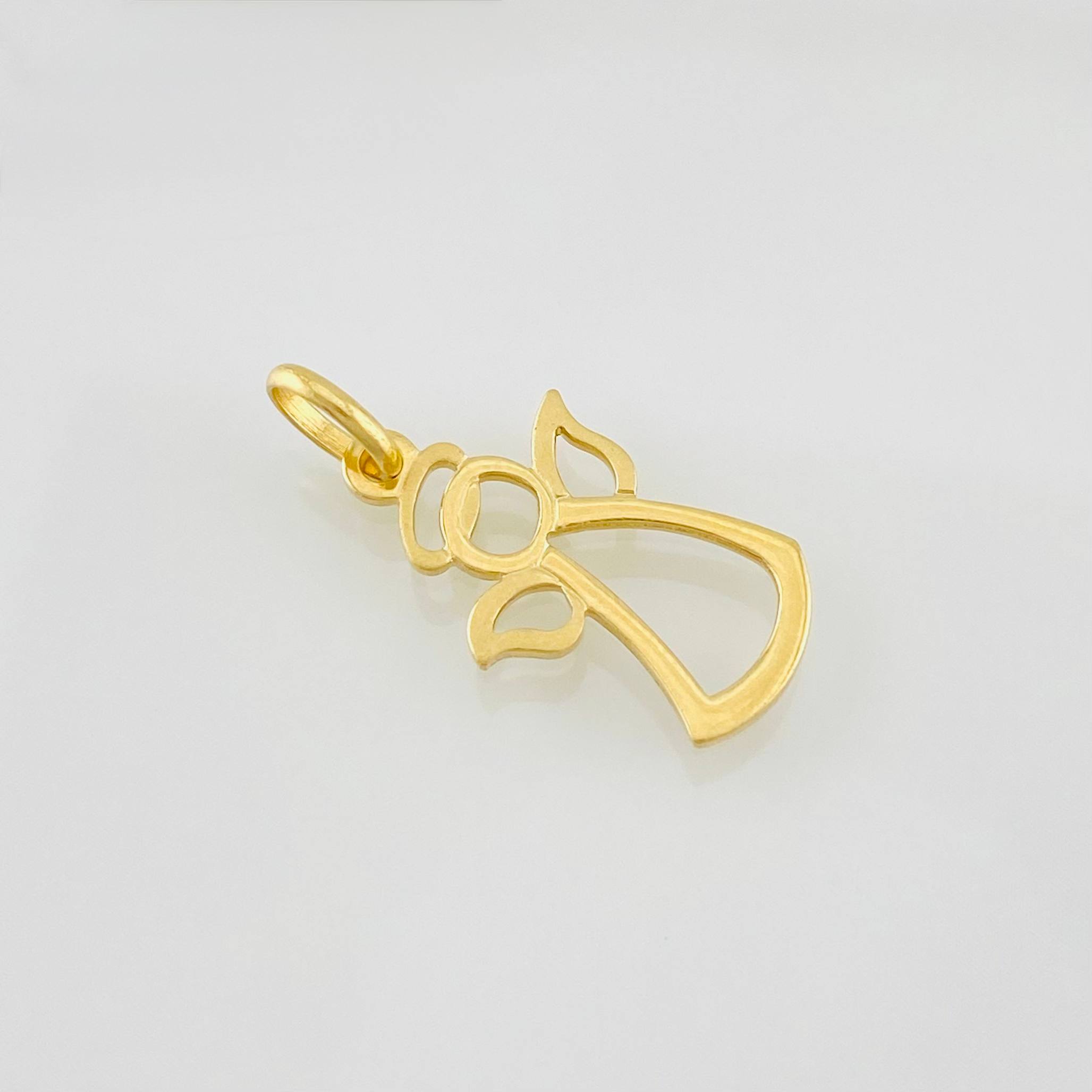 Pendant Angel Silhouette 0.75g / 3/4 in 18K Yellow Gold