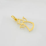 Dije Silueta Ángel 0.75g / 3/4 in Oro Amarillo 18K