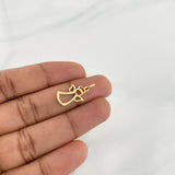 Pendant Angel Silhouette 0.75g / 3/4 in 18K Yellow Gold