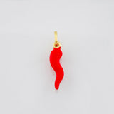 Dije Chile Jalapeño 0.8g / 1 in Oro Amarillo 18K