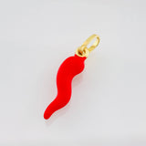 Dije Chile Jalapeño 0.8g / 1 in Oro Amarillo 18K