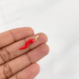 Dije Chile Jalapeño 0.8g / 1 in Oro Amarillo 18K