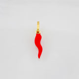 Dije Chile Jalapeño 0.5g / 3/4 in Oro Amarillo 18K