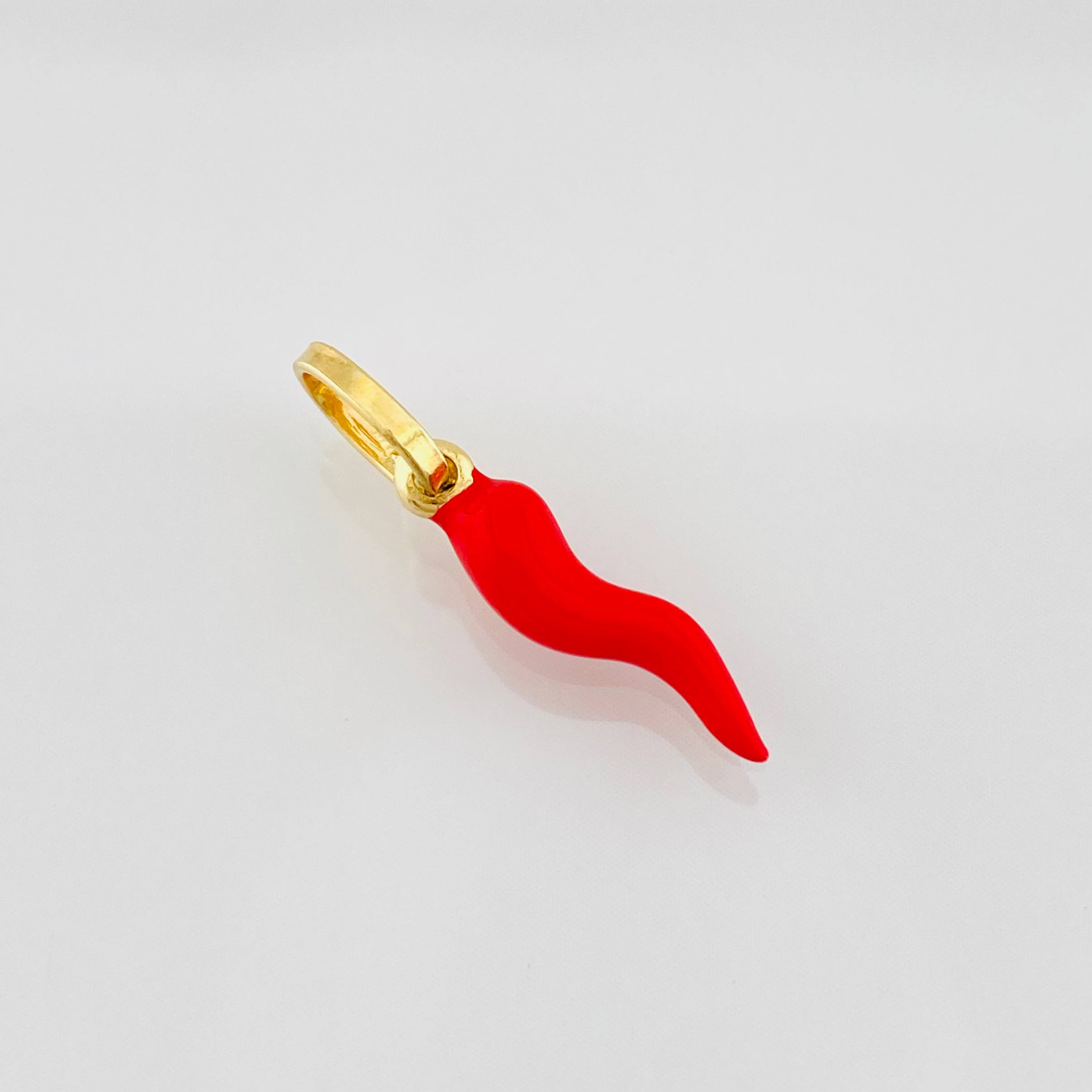 Dije Chile Jalapeño 0.45g / 3/4 in Oro Amarillo 18K