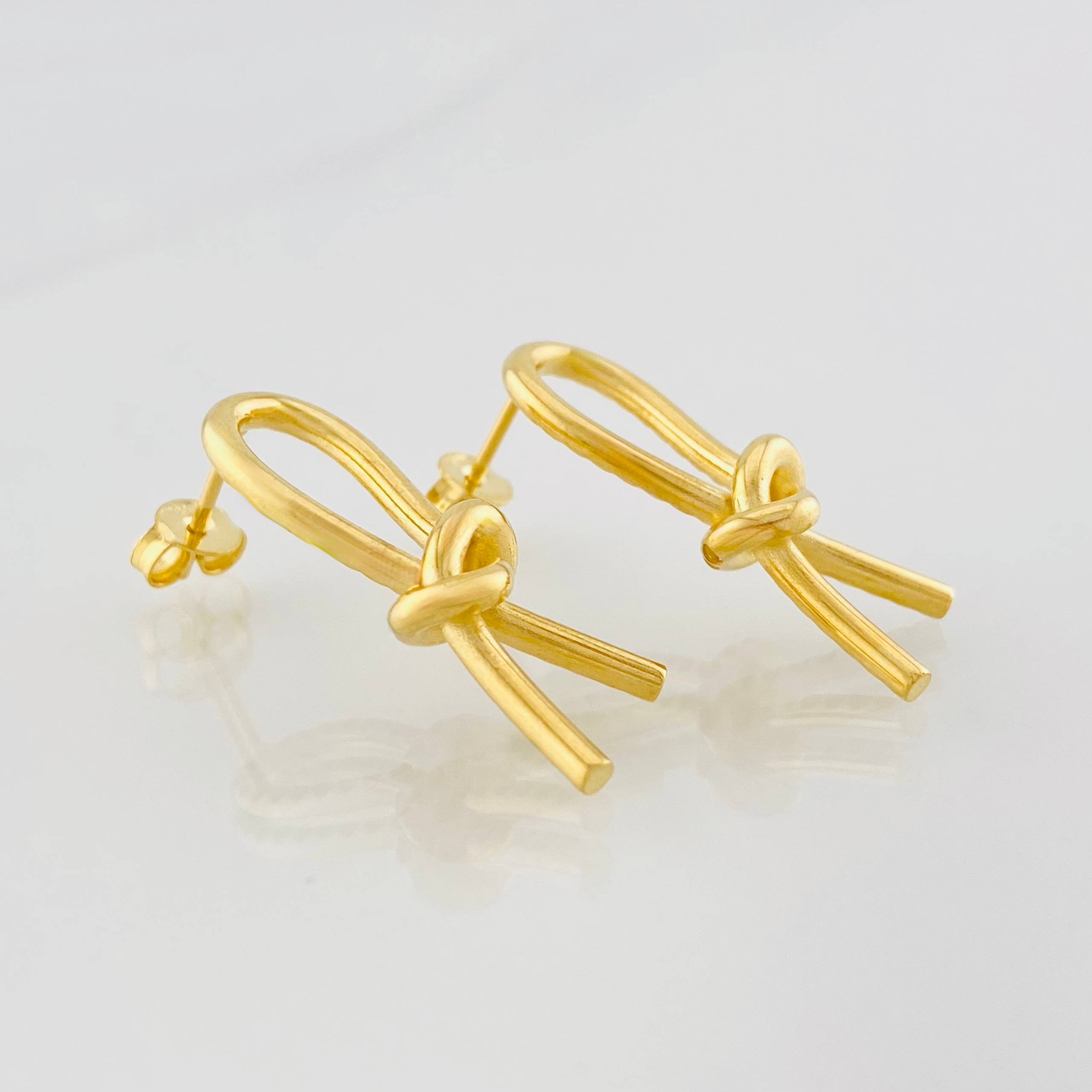 Topos Moño 3.25g / in / 1.8mm Oro Amarillo 18K