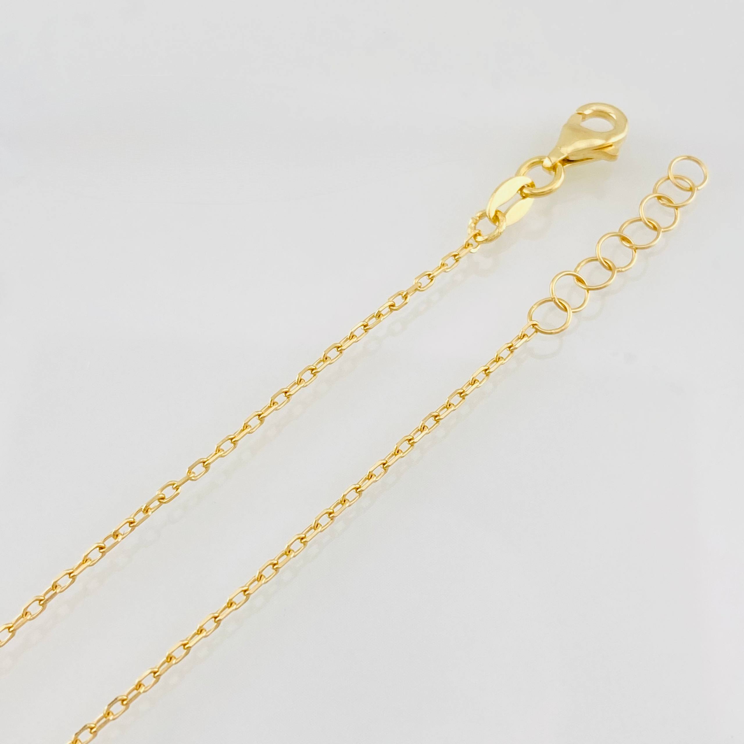 Bracelet Classic Link Átamo 2.3g / 7 1/2 in - 8 1/4 in / 1.2mm Yellow Gold 18K