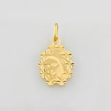 Dije Virgen Maria 0.7g / 2.2cm Oro Amarillo 18K