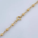 Miraculous Virgin Rosary 6.1gr / 19.3in / 18K Gold $