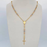 Miraculous Virgin Rosary 6.05gr / 19.9in / 18K Gold $
