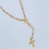 Miraculous Virgin Rosary 8.9gr / 21.7in / 18K Gold $