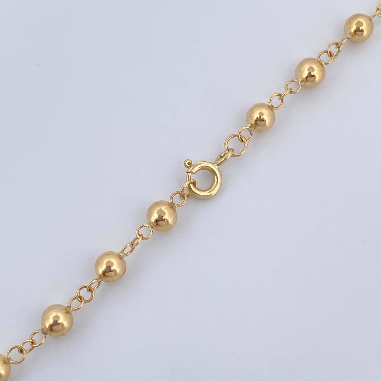 Miraculous Virgin Rosary 8.9gr / 21.7in / 18K Gold $