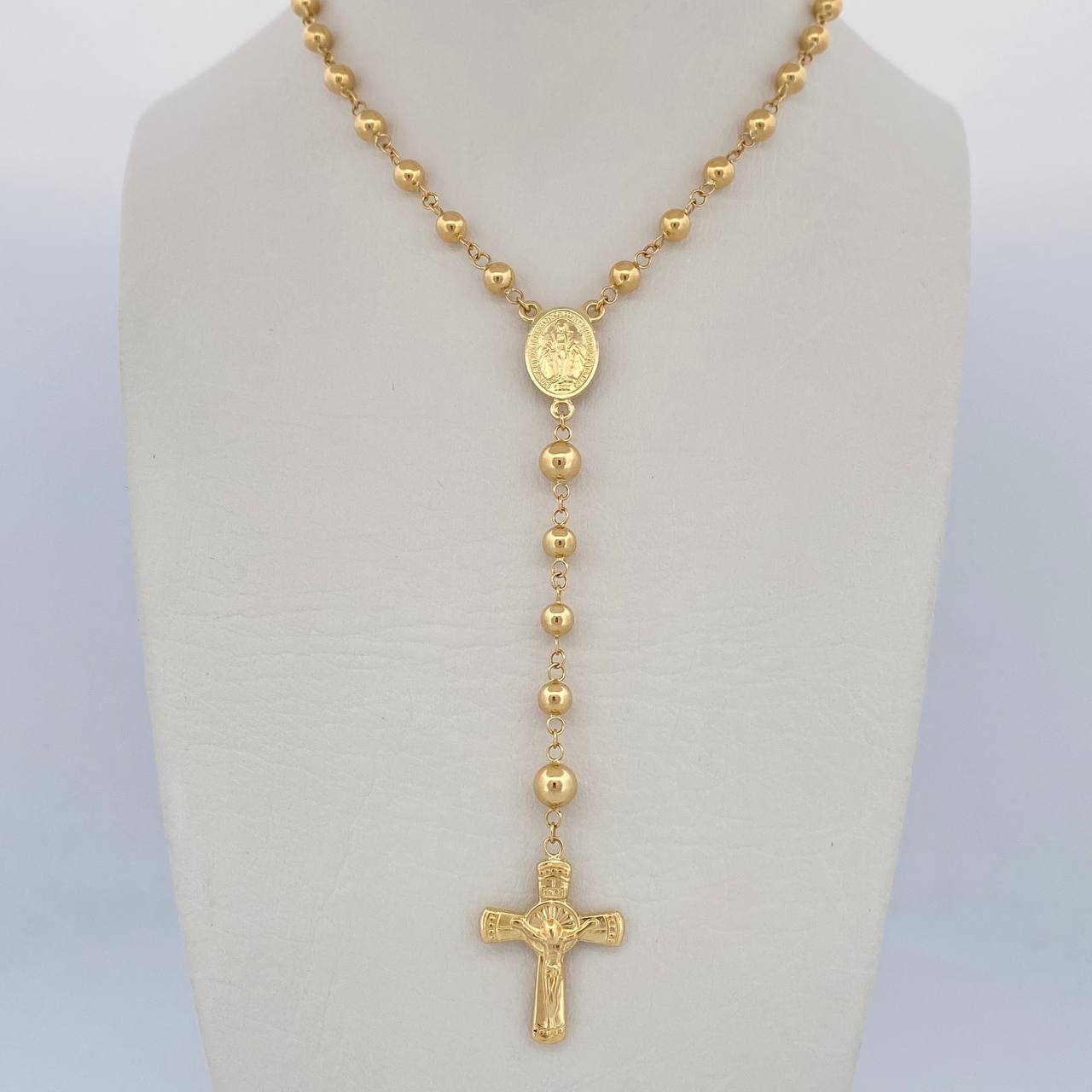 Miraculous Virgin Rosary 8.9gr / 21.7in / 18K Gold $
