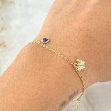 <i>Continuous Hoop</i> <i>Charms</i> 2gr / 7.1in / <i>18K Gold</i>
