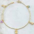 Bracelet Pendants 2.05gr / 18cm / 18K Gold