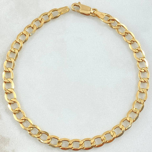 Cuban Bracelet 4.6gr / 8.3in / +3 18K Gold