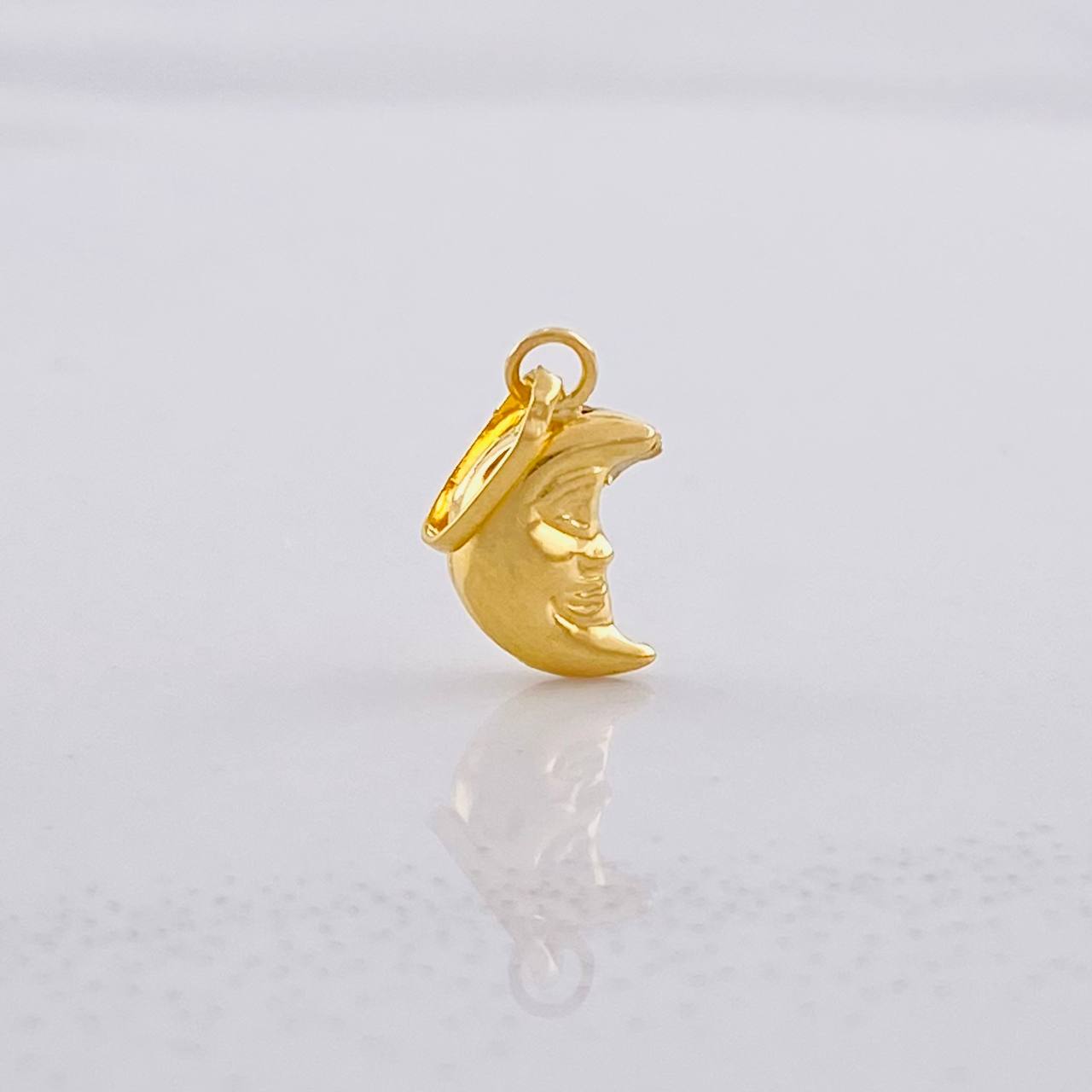 Dije Media Luna 0.3g / 1.5cm Oro Amarillo 18K