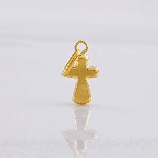 Dije Cruz 0.2g / 1/2 in Oro Amarillo 18K