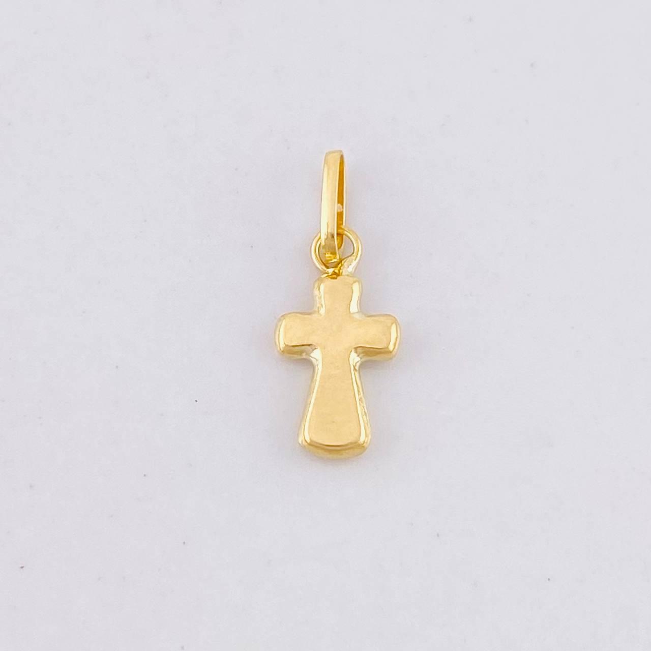 Dije Cruz 0.2g / 1/2 in Oro Amarillo 18K