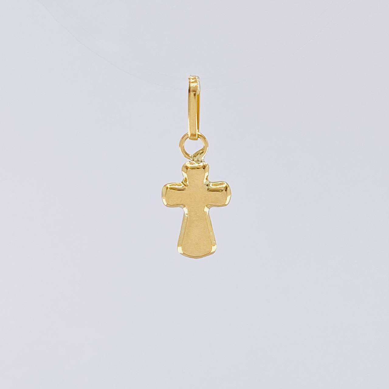 Dije Cruz 0.2g / 1/2 in Oro Amarillo 18K