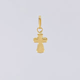 Dije Cruz 0.2g / 1/2 in Oro Amarillo 18K