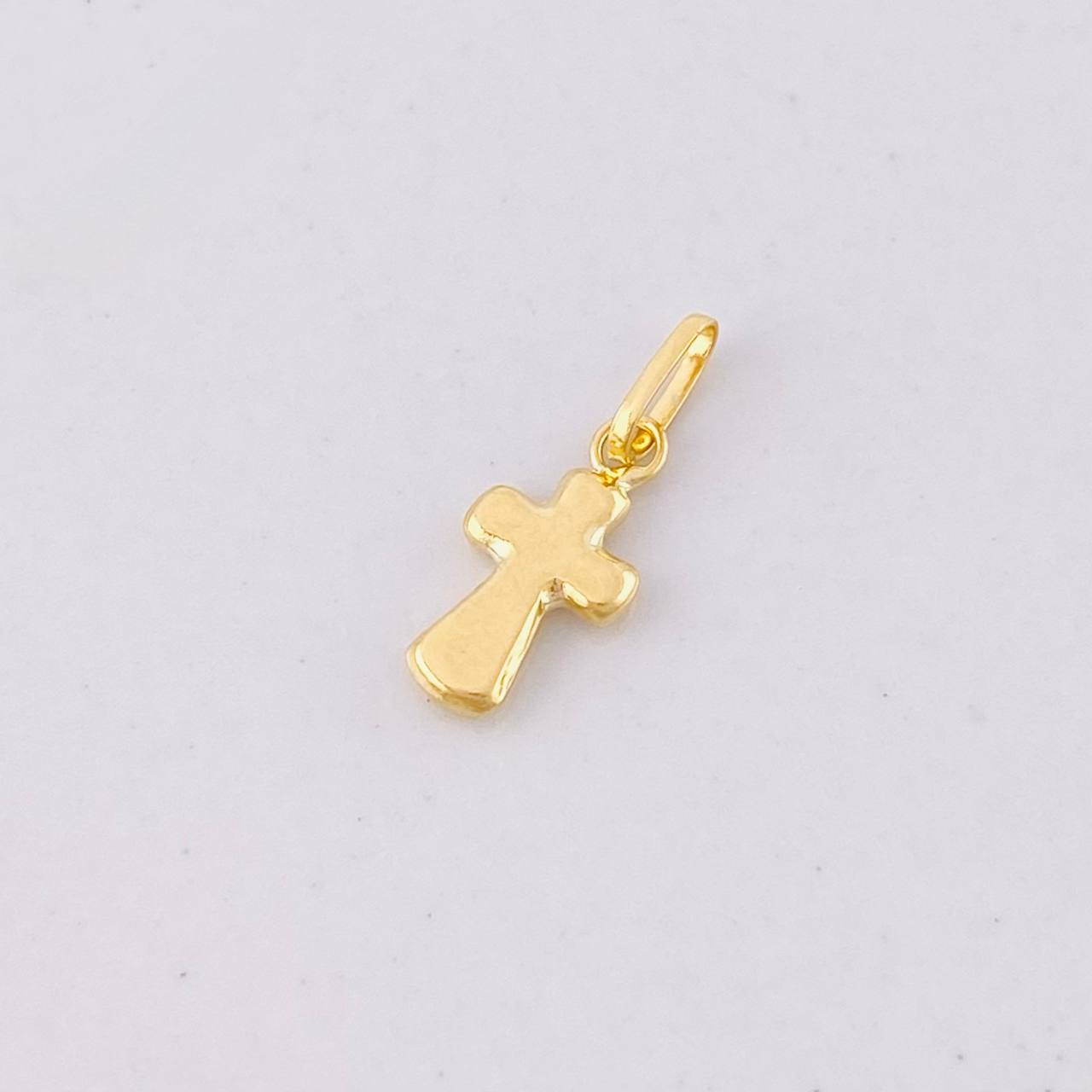 Dije Cruz 0.2g / 1/2 in Oro Amarillo 18K