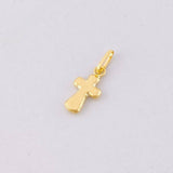 Dije Cruz 0.2g / 1/2 in Oro Amarillo 18K