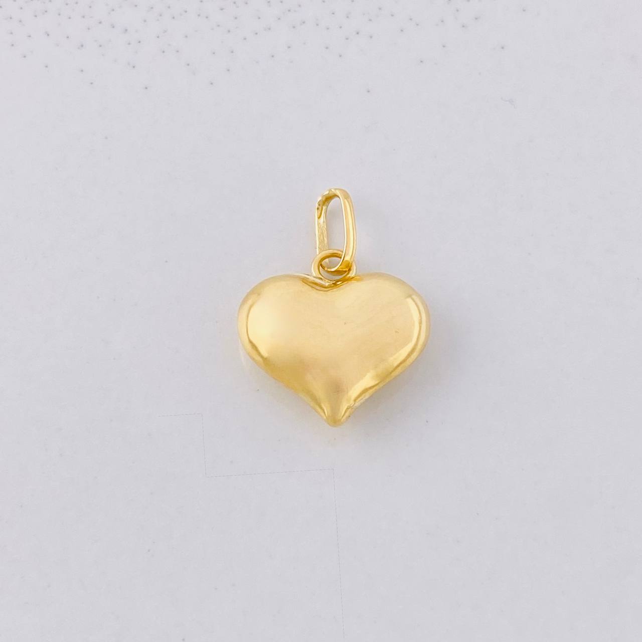 Heart Pendant 0.6g / 1/2 in Yellow Gold 18K