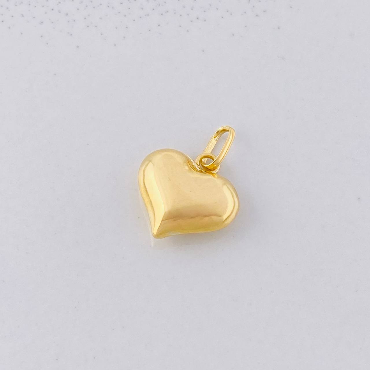 Heart Pendant 0.65g / 1/2 in Yellow Gold 18K