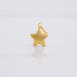 Dije Estrella 0.25g / 1.3cm Oro Amarillo 18K