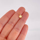Dije Estrella 0.25g / 1.3cm Oro Amarillo 18K