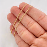 Bismark Chain 3.3g / 24 in / 1.6mm 18K Yellow Gold
