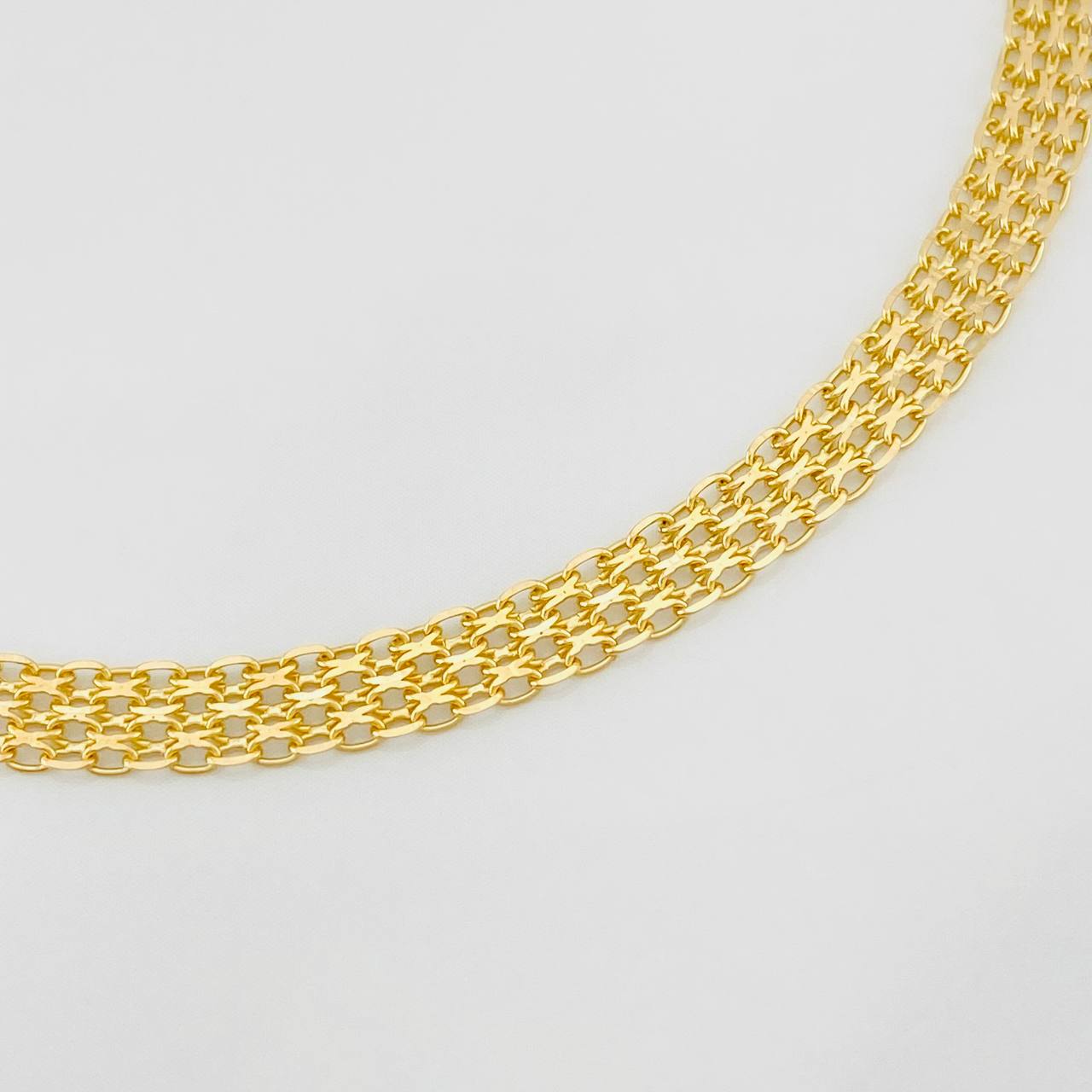 Bismark Bracelet 3.65g / 7 3/4 in / 4.5mm Yellow Gold 18K