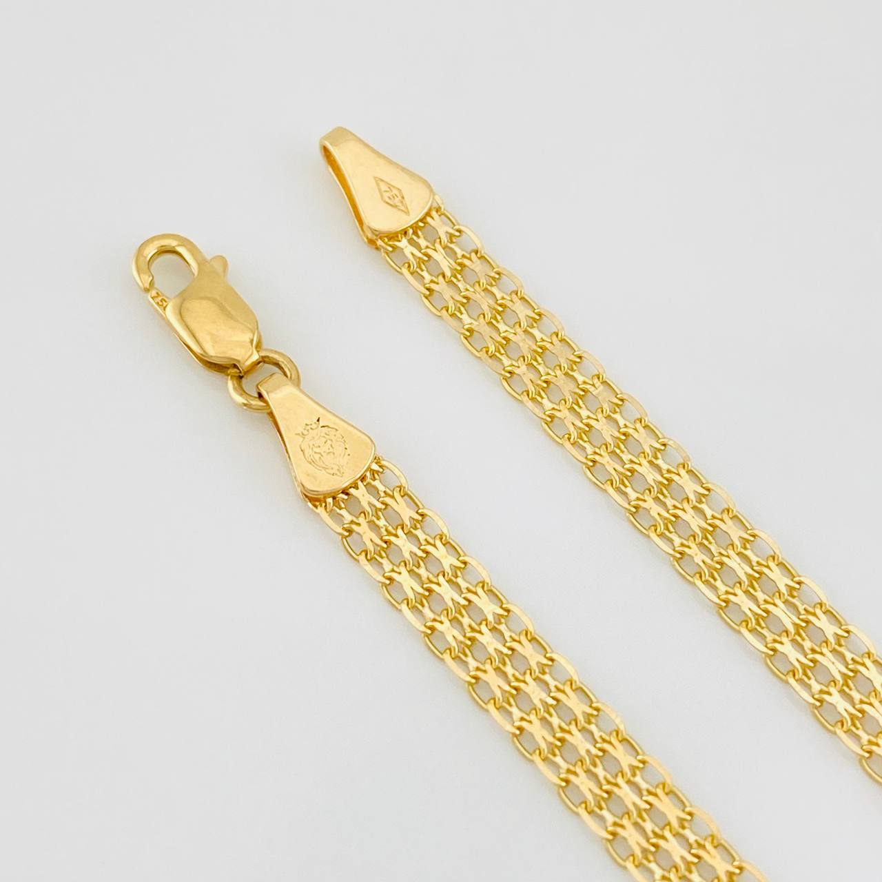 Bismark Bracelet 3.65g / 7 3/4 in / 4.5mm Yellow Gold 18K