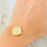 Herraje San Benito 1.15gr / 3/4 in / Oro Amarillo 18K *