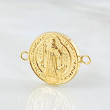Herraje San Benito 1.1gr / 3/4 in / Oro Amarillo 18K