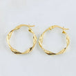 Bella Hoop Earrings 1.55gr / 18K Gold