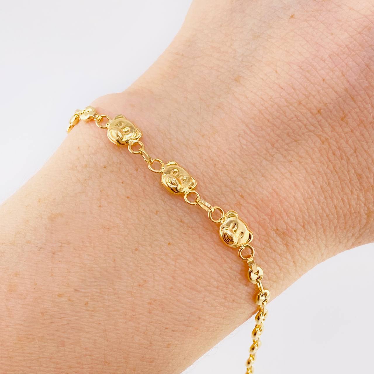 Bracelet Gc Osos 2.05 g / 6 1/2 in / 3.2 mm Yellow Gold 18K