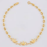 Pulso GC Coronas 2.4g / 7 1/4 in / 3.1mm Oro Amarillo 18K